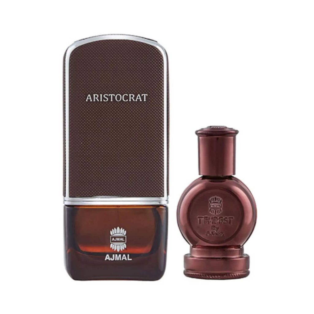AJMAL Aristocrat Eau De Parfum And Tempest Concentrated Perfume Oil (2Pc) - Ajmal