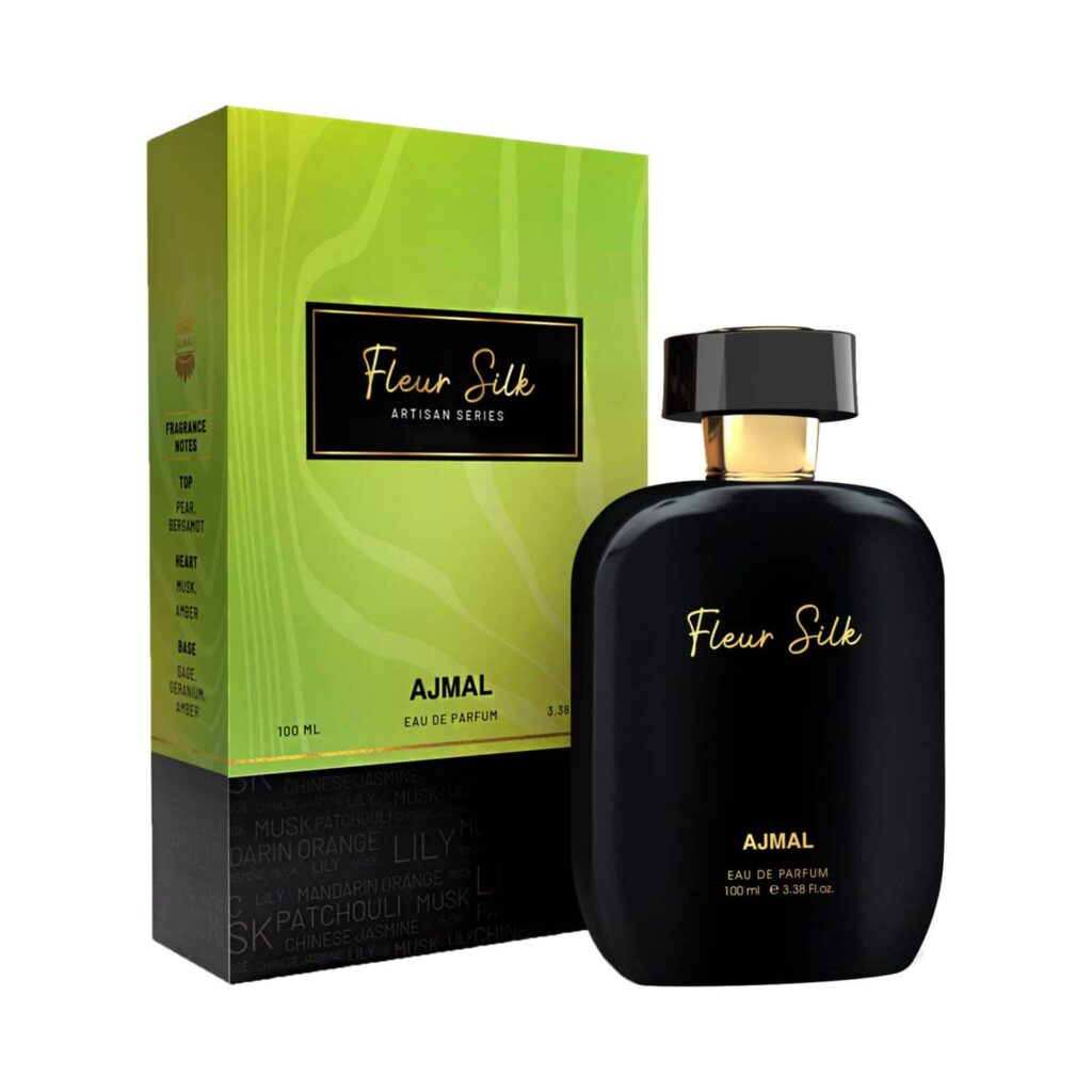 AJMAL ARTISAN - FLEUR SILK Long Lasting Hand Picked Luxury Perfume For Women (100 ml) - Ajmal