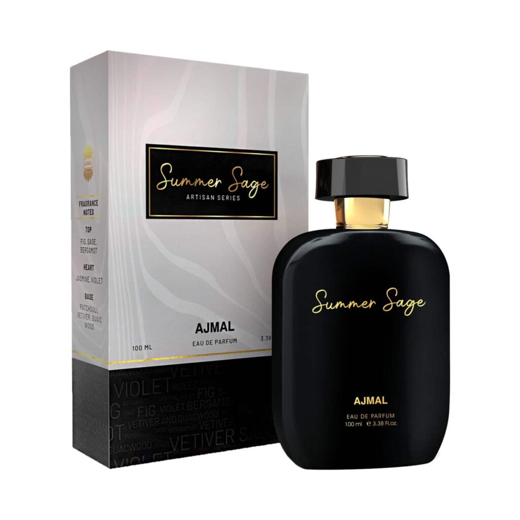 AJMAL ARTISAN - SUMMER SAGE Long Lasting Hand Picked Luxury Perfume For Unisex (100 ml) - Ajmal