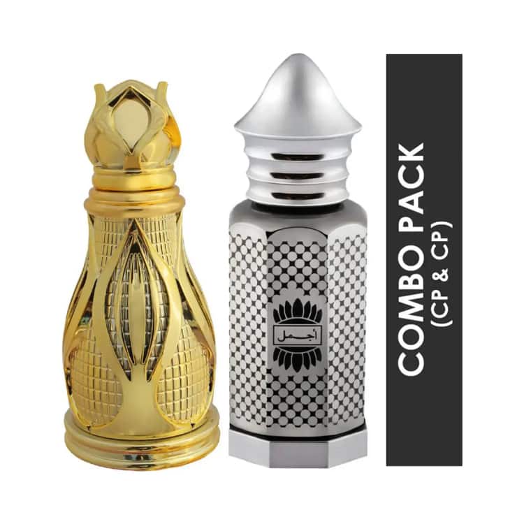 AJMAL Asher Concentrated Perfume Oil And Khofooq Concentrated Perfume Oil (2Pc) - Ajmal