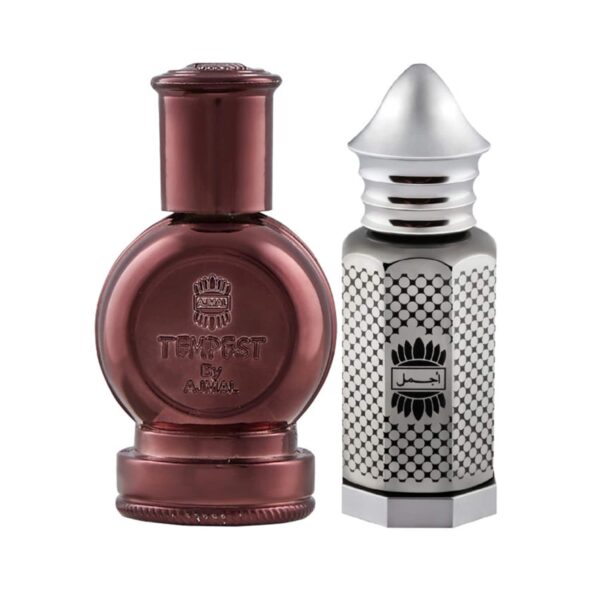 AJMAL Asher Oriental Attar And Tempest Floral Attar - (2Pcs) - Ajmal