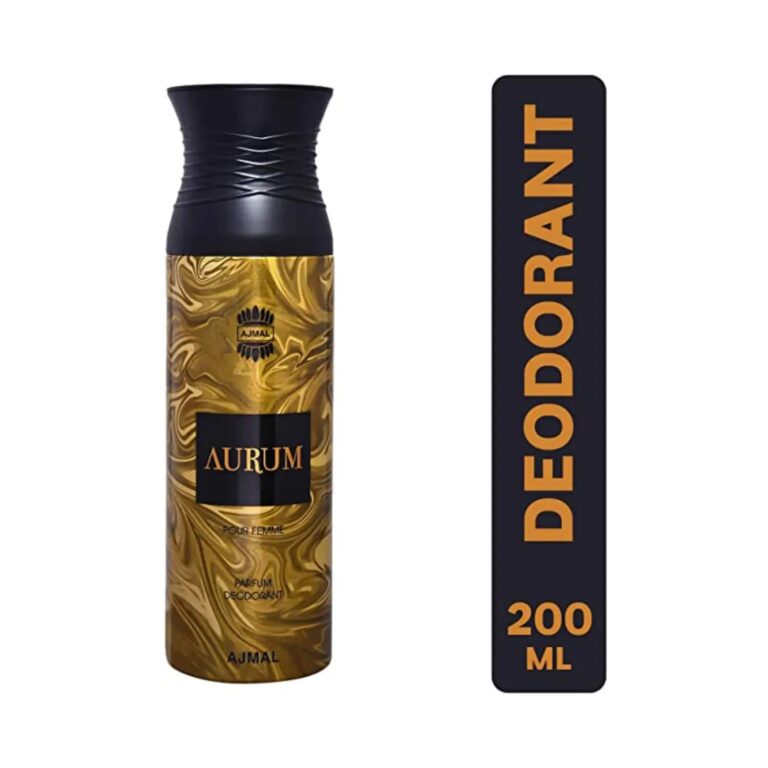 AJMAL Aurum Deodorant Body Spray - Pack of 3 (200ml Each) - Ajmal