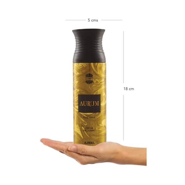 AJMAL Aurum Deodorant Spray - Pack of 2 (200ml Each) - Ajmal
