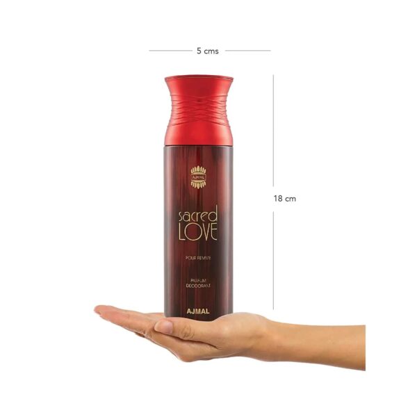 AJMAL Aurum Femme & Sacred Love Deodorant Spray (2Pc) - Ajmal