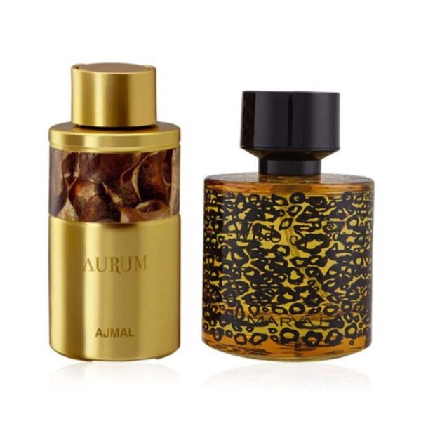 AJMAL Aurum Fruity Floral And Maryaj Wild Stripes Eau De Parfum Aromatic Oriental Perfume - (2Pcs) - Ajmal
