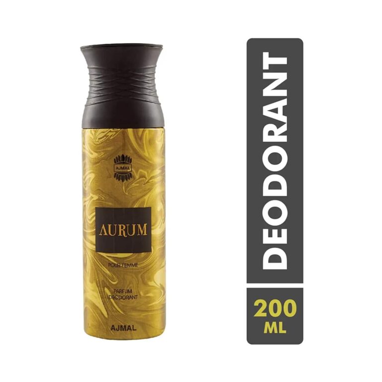 AJMAL Aurum & Raindrops Deodorant Body Spray - Pack of 2 (200ml Each) - Ajmal