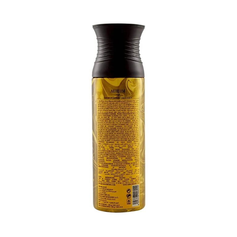 AJMAL Aurum & Raindrops Deodorant Body Spray - Pack of 2 (200ml Each) - Ajmal