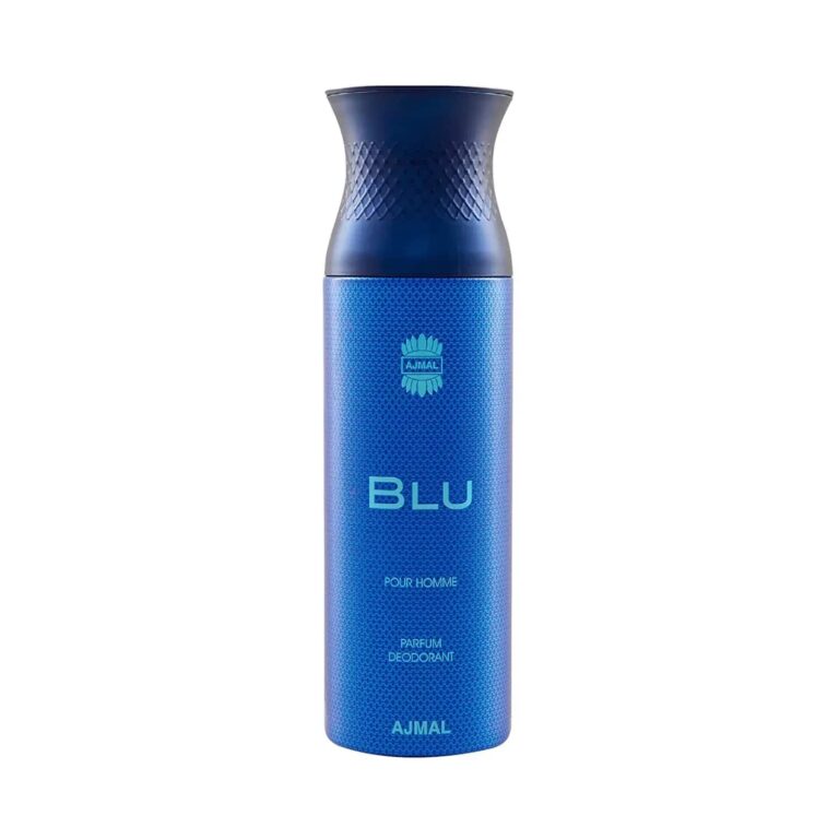 AJMAL Blu Deodorant Body Spray - Pack of 2 (200ml Each) - Ajmal