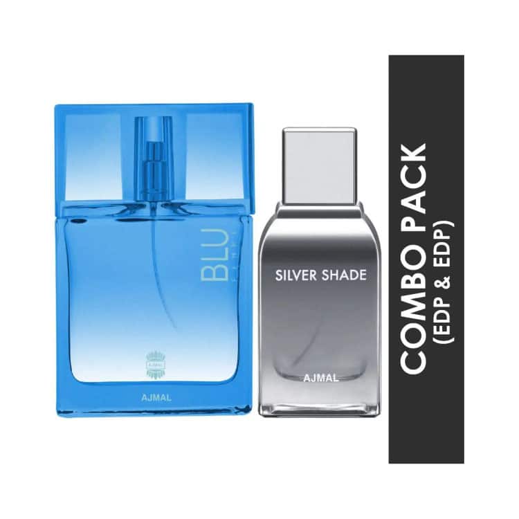 AJMAL Blu Femme Eau De Parfum And Silver Shade Eau De Parfum (2Pc) - Ajmal