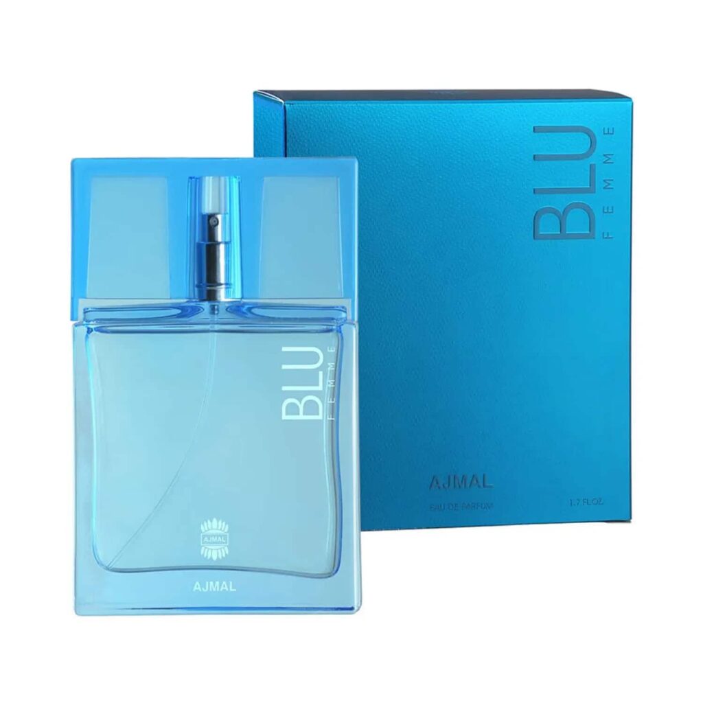 AJMAL Blu Femme Eau De Perfume (50ml) - Ajmal