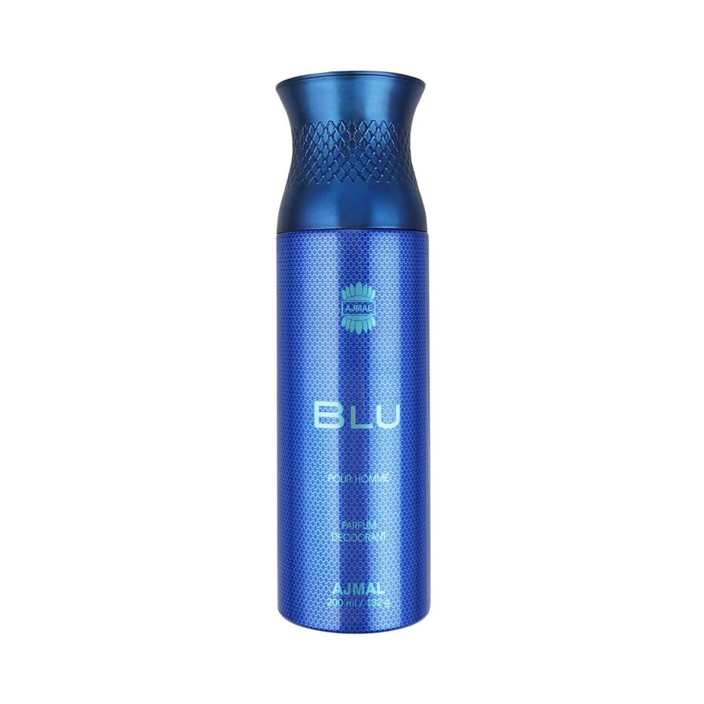 AJMAL Blu Pour Homme Parfum Deodorant (200ml) - Ajmal