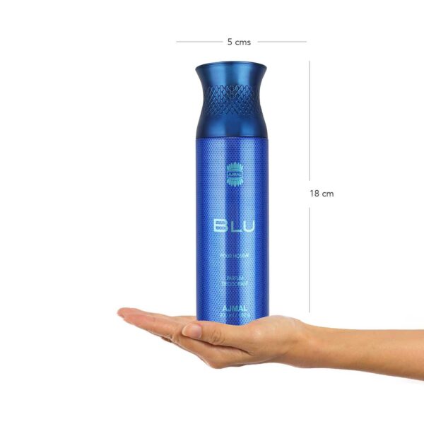 AJMAL Blu Pour Homme Parfum Deodorant (200ml) - Ajmal