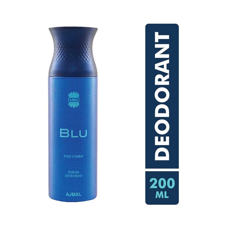 AJMAL Blu & Raindrops Deodorant Body Spray - Pack of 2 (200ml Each) - Ajmal