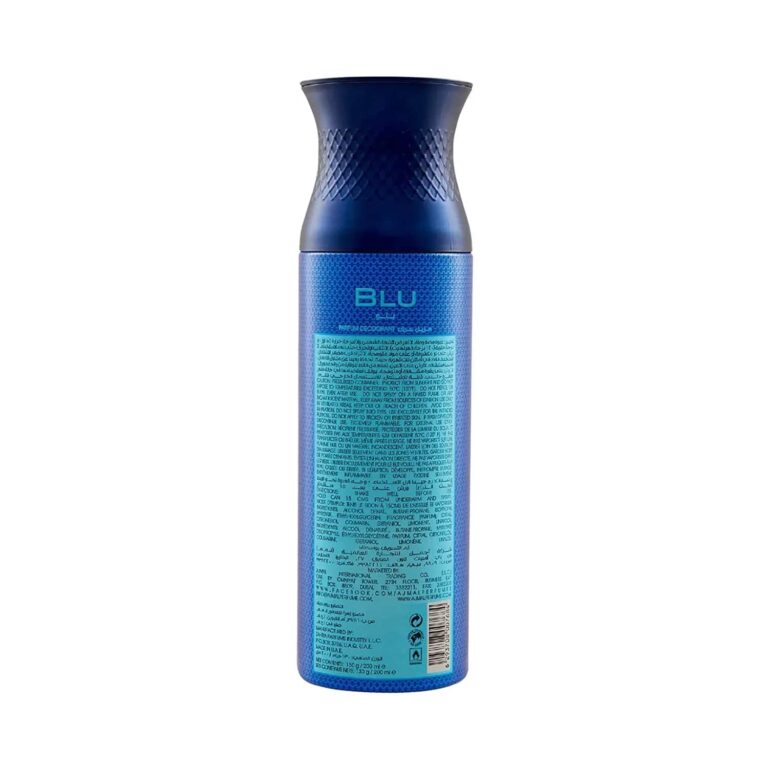 AJMAL Blu & Raindrops Deodorant Body Spray - Pack of 2 (200ml Each) - Ajmal