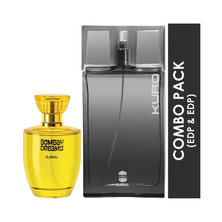 AJMAL Bombay Dreams Eau De Parfum And Kuro Eau De Parfum (2Pc) - Ajmal