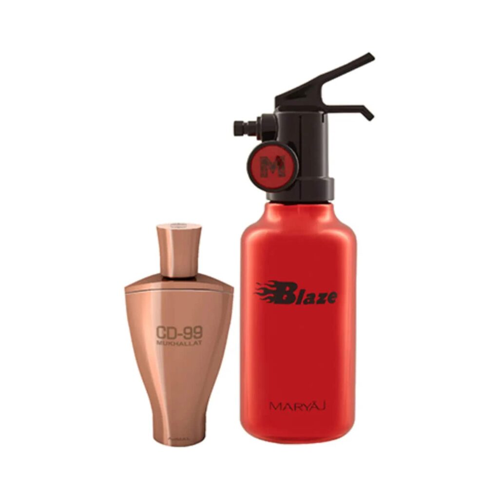 AJMAL CD 99 Mukhallat Concentrated Perfume Oil And Maryaj Blaze Eau De Parfum (2Pc) - Ajmal