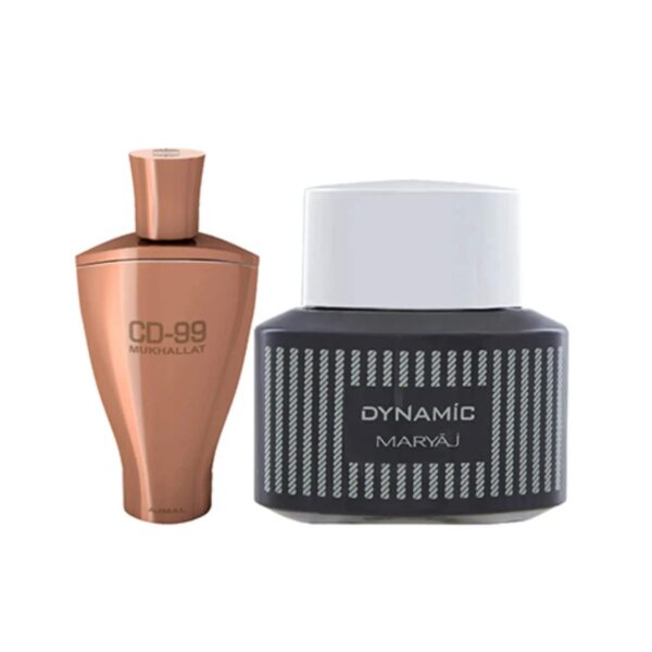 AJMAL CD 99 Mukhallat Concentrated Perfume Oil And Maryaj Dynamic Eau De Parfum (2Pc) - Ajmal