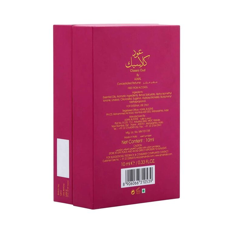 AJMAL Classic Oud (10ml) - Ajmal