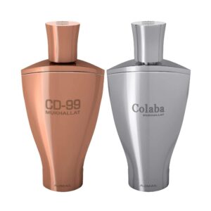 AJMAL Colaba Mukhallat Floral Oriental Attar And CD 99 Mukhallat Floral Oriental Attar - (2Pcs) - Ajmal