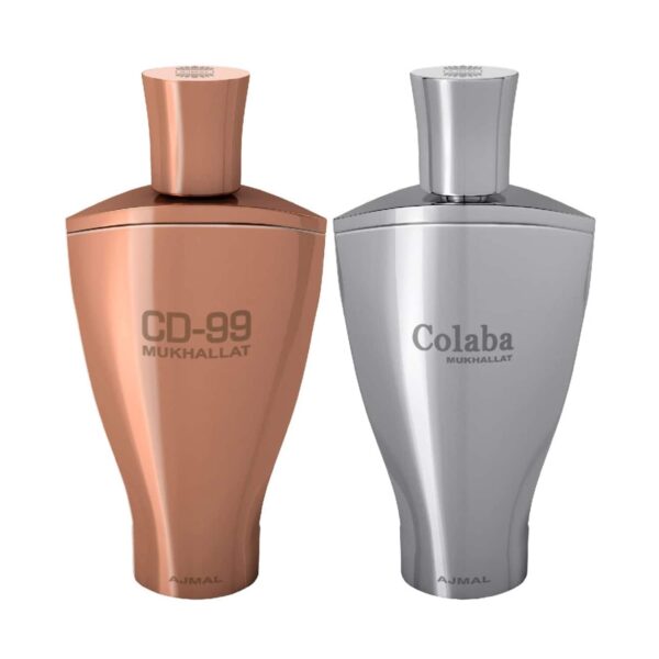 AJMAL Colaba Mukhallat Floral Oriental Attar And CD 99 Mukhallat Floral Oriental Attar - (2Pcs) - Ajmal