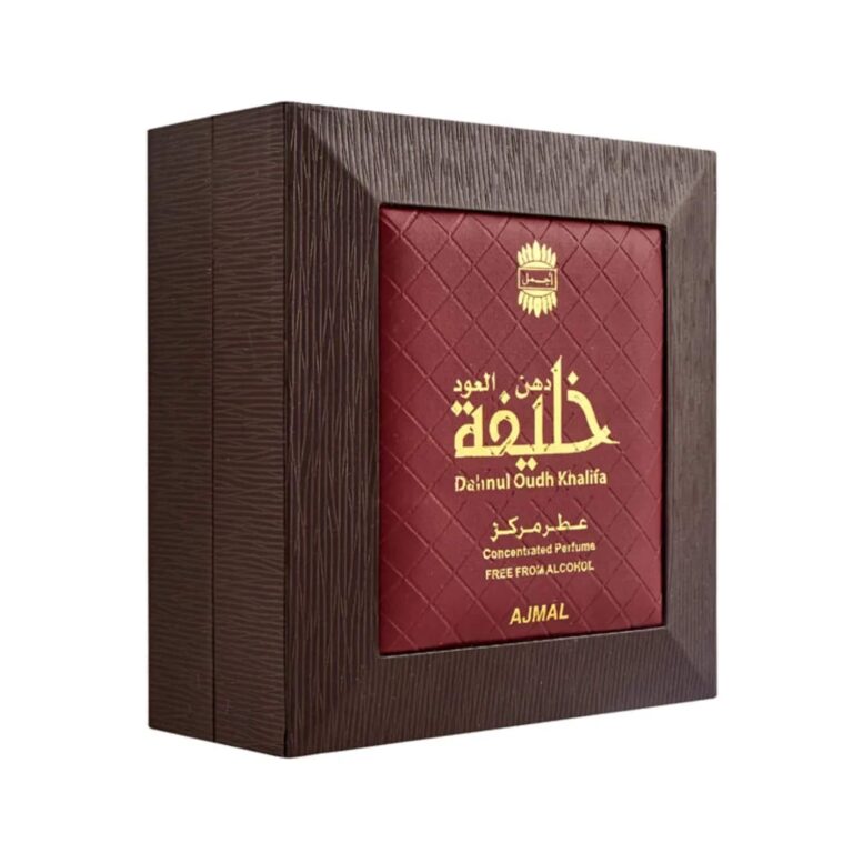 AJMAL Dahnul Oudh Khalifa Concentrated Perfume Free From Alcohol (3ml) - Ajmal