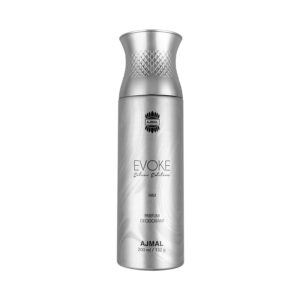 AJMAL Evoke Silver Edition Parfum Deodorant (200ml) - Ajmal