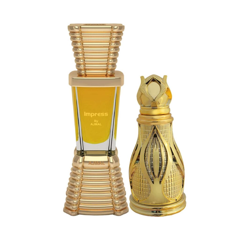 AJMAL Impress & Khofooq Concentrated Perfume Attar Combo Pack (2 Pcs) - Ajmal