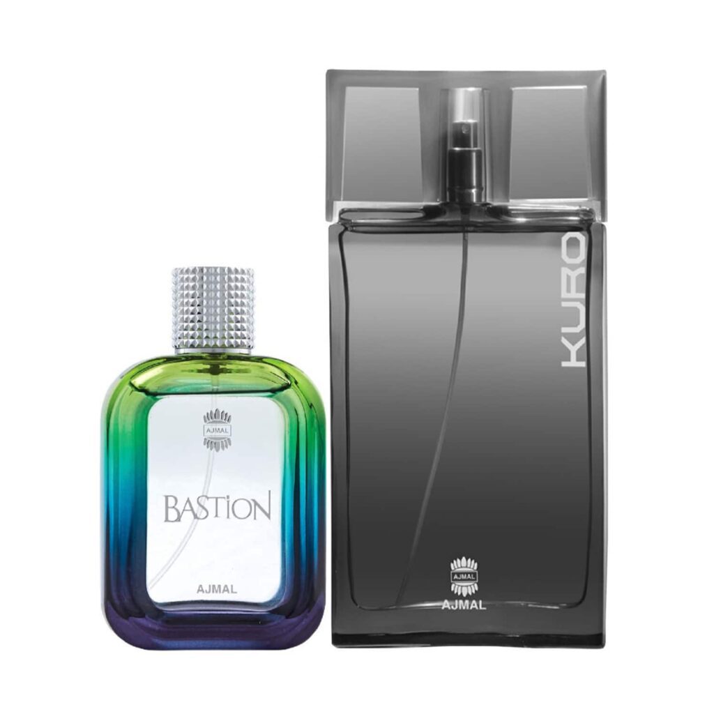 AJMAL Kuro & Bastion Eau De Parfum Combo Pack (2 Pcs) - Ajmal