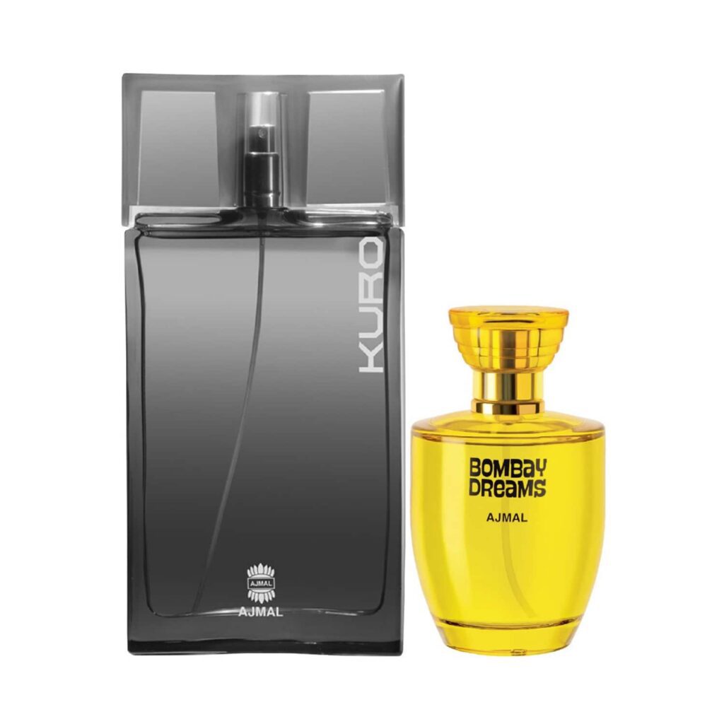 AJMAL Kuro & Bombay Dreams Eau De Parfum Combo Pack (2 Pcs) - Ajmal
