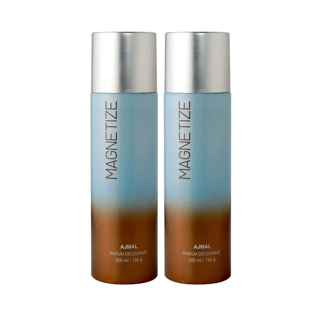 Ajmal Magnetize Deodorant 200ml (Pack of 2) Combo - Ajmal
