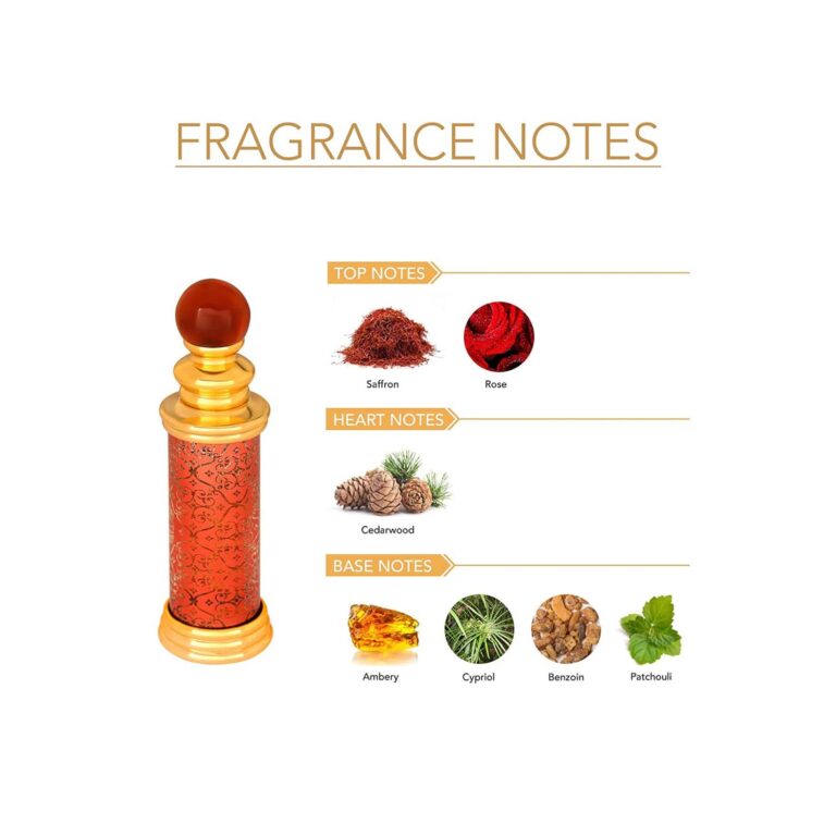 AJMAL Mukhallat Raaqi Floral Fruity Attar And Classic Oud Woody Oudh Attar - (2Pcs) - Ajmal