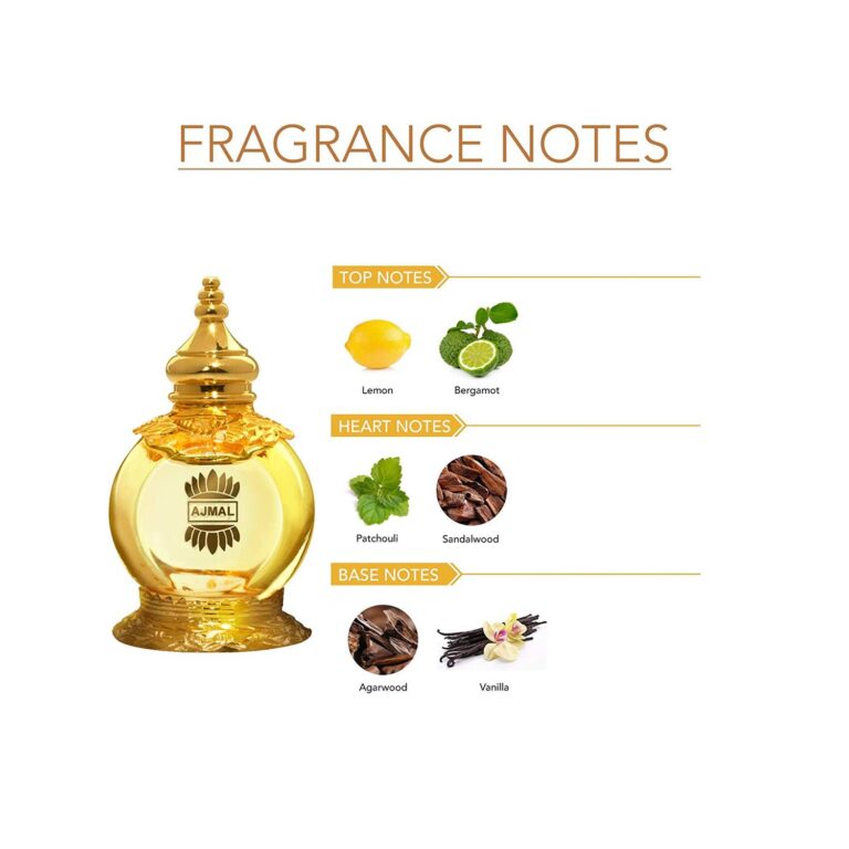 AJMAL Mukhallat Raaqi Floral Fruity Attar And Mukhallat AL Wafa Oriental Musky Attar - (2Pcs) - Ajmal