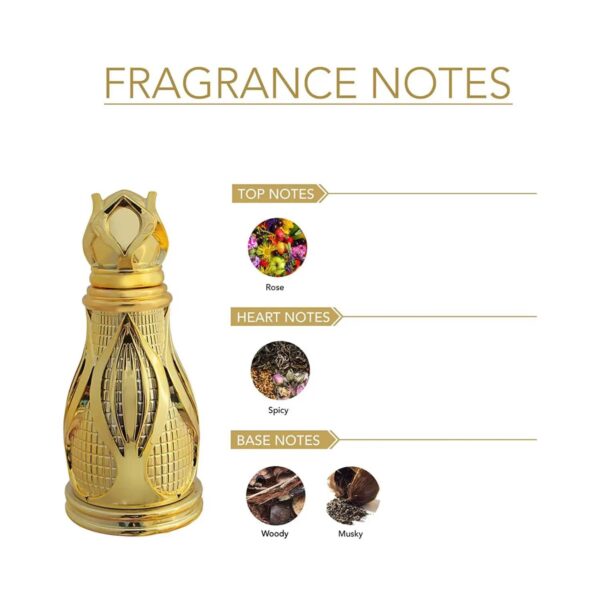 Ajmal Musk Rose + Mukhallat + Khofooq CP Minis Pack of 3 Combo - Ajmal