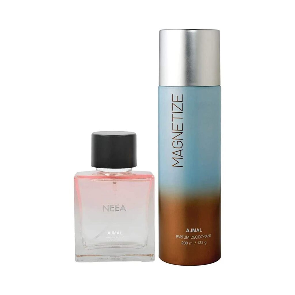 AJMAL Neea Eau De Parfum & Magnetize Deodorant (2Pc) - Ajmal