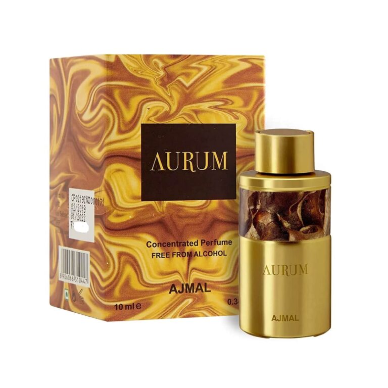 AJMAL Oudh Mukhallat Concentrated Perfume Oil Oudhy Attar And Aurum Concentrated Perfume Oil (2Pc) - Ajmal
