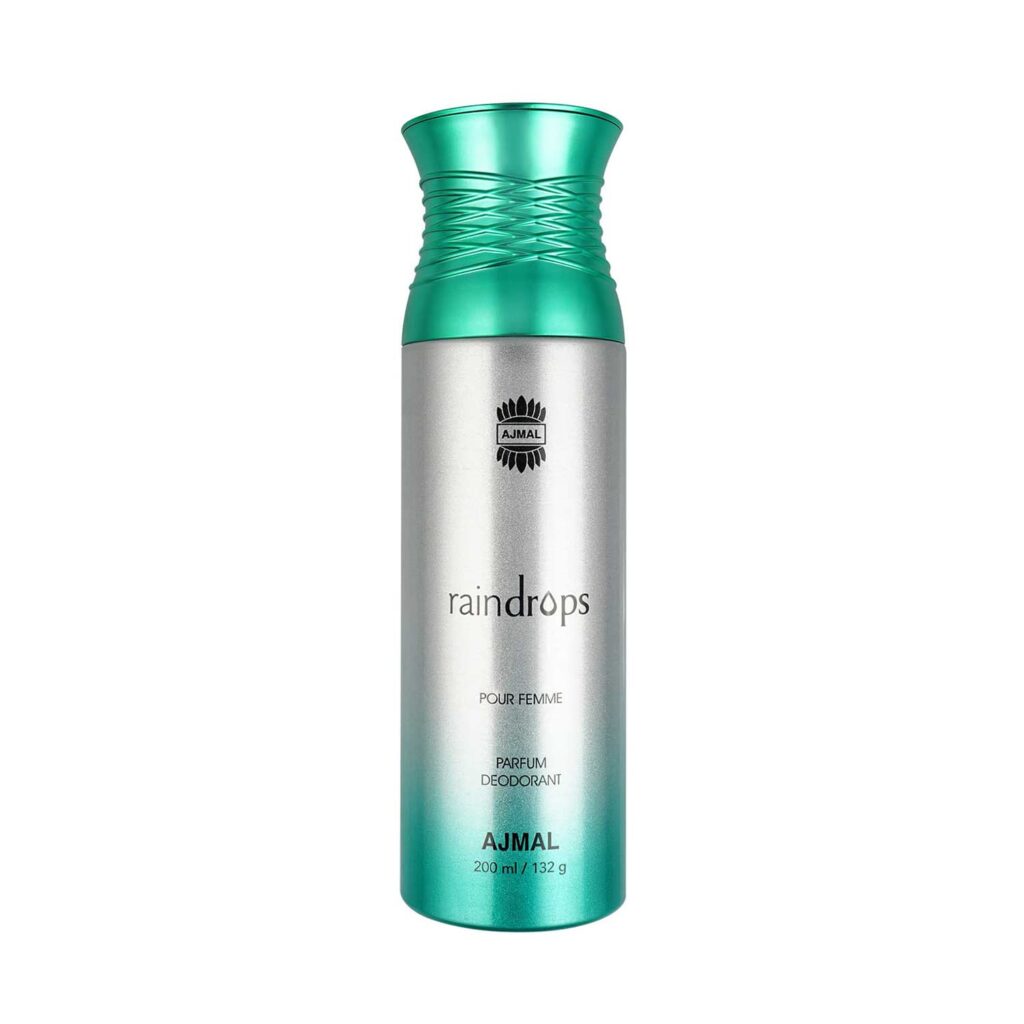 AJMAL Raindrops Pour Femme Parfum Deodorant (200ml) - Ajmal