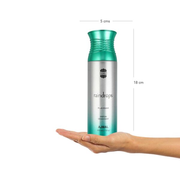 AJMAL Raindrops Pour Femme Parfum Deodorant (200ml) - Ajmal