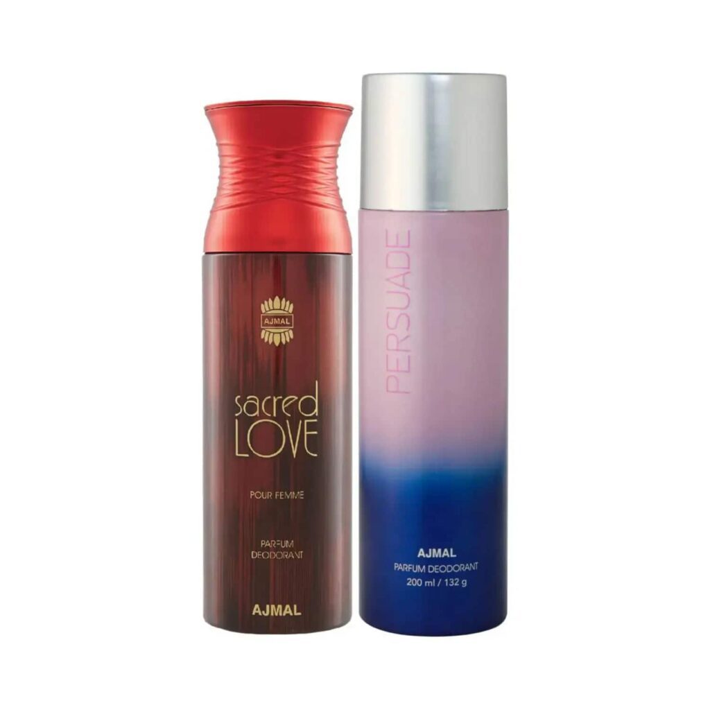 AJMAL Sacred Love And Persuade Deodorants (2Pc) - Ajmal
