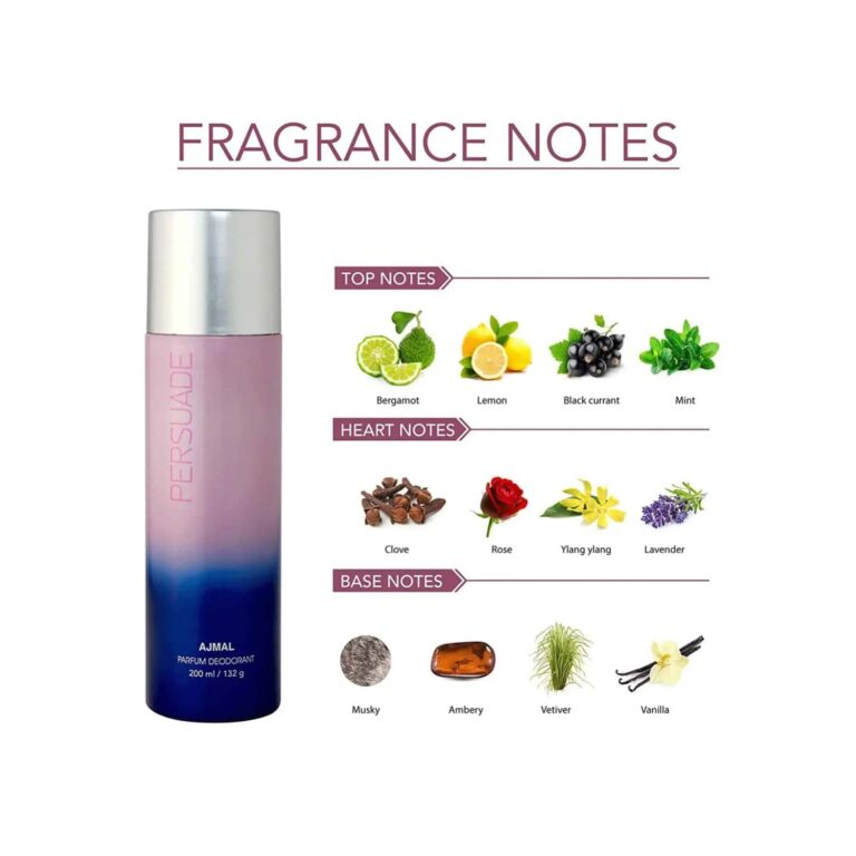 AJMAL Sacred Love, Blu Homme, Magnetize And Persuade Deodorants - (4Pcs) - Ajmal
