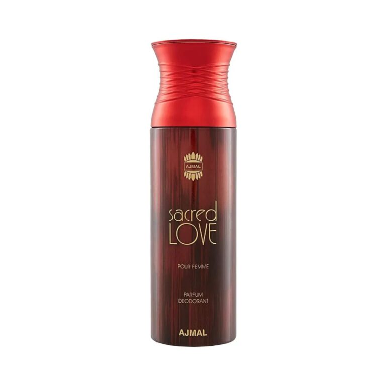 AJMAL Sacred Love Deodorant Body Spray - Pack of 3 (200ml Each) - Ajmal