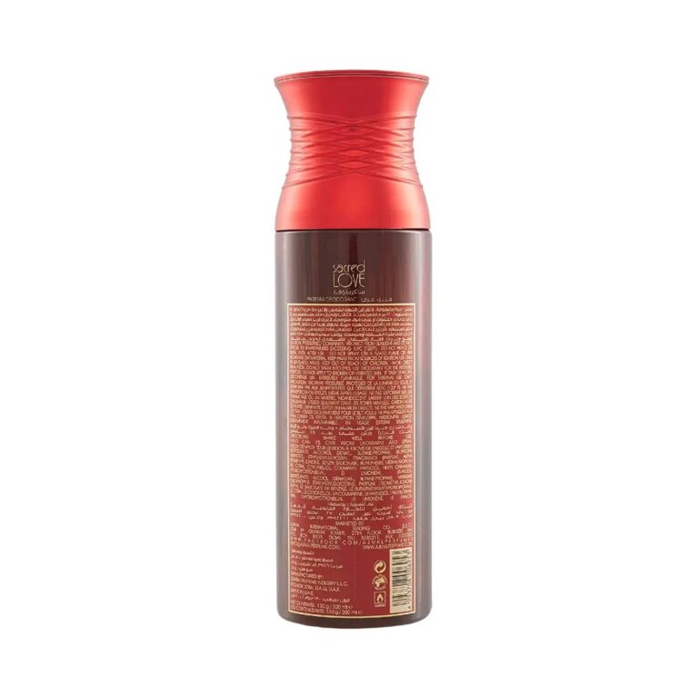 AJMAL Sacred Love Deodorant Body Spray - Pack of 3 (200ml Each) - Ajmal