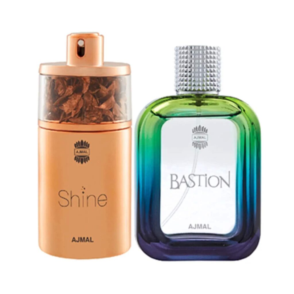 AJMAL Shine Eau De Parfum And Bastion Eau De Parfum (2Pc) - Ajmal