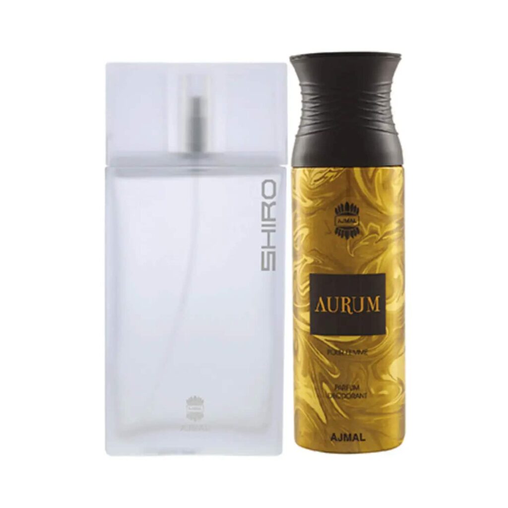 AJMAL Shiro Eau De Parfum And Aurum Femme Deodorant (2Pc) - Ajmal