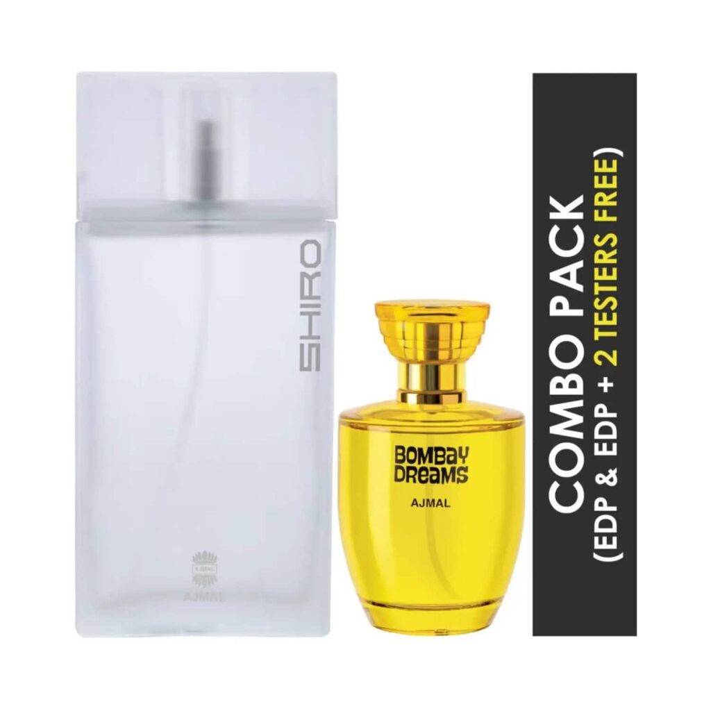 AJMAL Shiro Eau De Parfum And Bombay Dreams Eau De Parfum (2Pc) - Ajmal