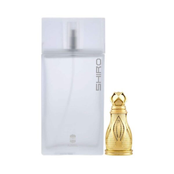 AJMAL Shiro Eau De Parfum & Khofooq Concentrated Perfume Attar Combo (2 Pcs) - Ajmal