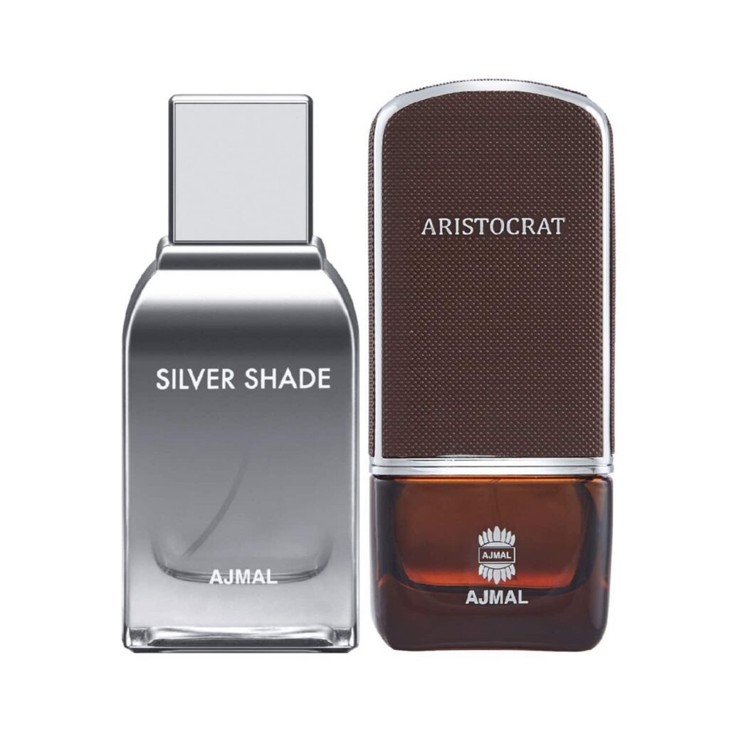 AJMAL Silver Shade & Aristocrat Eau De Parfum Combo Pack (2 Pcs) - Ajmal