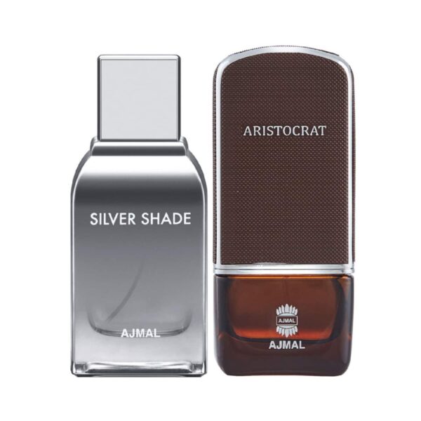 AJMAL Silver Shade & Aristocrat Eau De Parfum Combo Pack (2 Pcs) - Ajmal