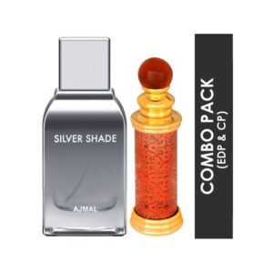 AJMAL Silver Shade Eau De Parfum And Classic Oud Concentrated Perfume Oil (2Pc) - Ajmal