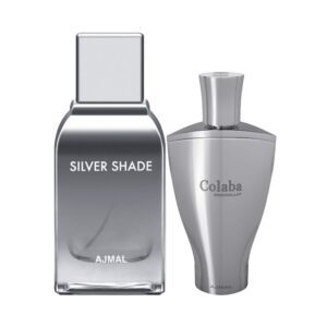 AJMAL Silver Shade Perfume (100 ml) And Colaba Mukhallat Perfume Oil (14 ml) Combo - Ajmal