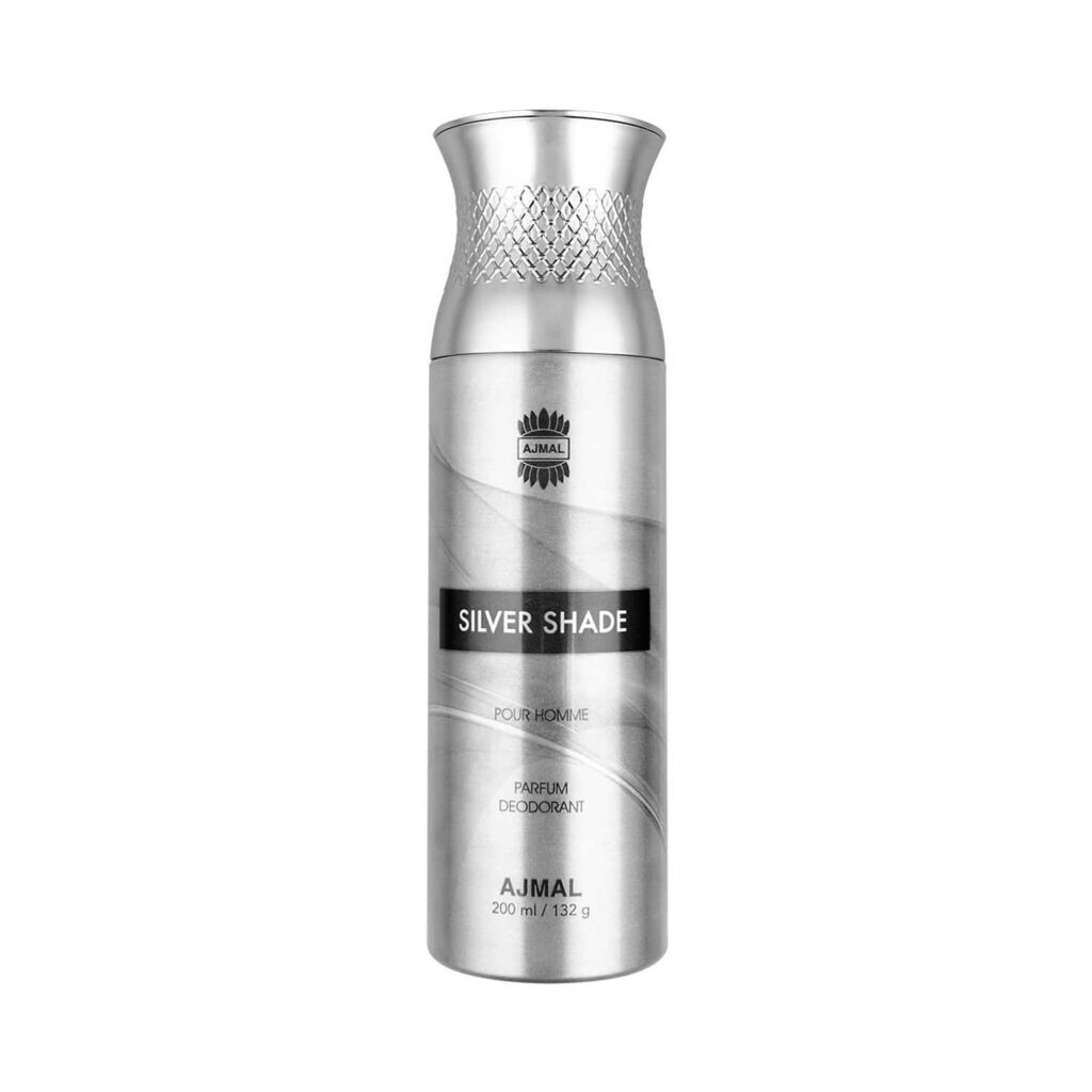 AJMAL Silver Shade Pour Homme Parfum Deodorant (200ml) - Ajmal
